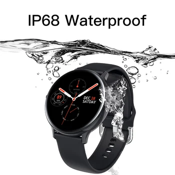 Vodotesný IP68 Smart Hodinky muži móda Bluetooth EKG Srdcovej frekvencie Fitness Tracker Smartwatch kapela Pripojený Android ios