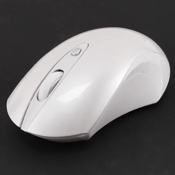 Vypnúť Bezdrôtovú Myš 2.4 G Ergonomická Myš, 1600DPI Tichý tlačidlová Optická Myš PC Notebook Mouse s USB Prijímač