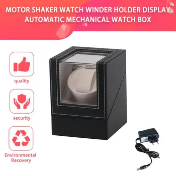 Vysoko Kvalitné Motorové Shaker Watch Winder Držiak Displeja Automatické Mechanické Hodinky Vinutia Box Šperky, Hodinky Box Nové