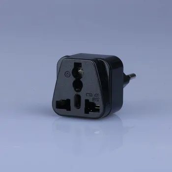 Vysoko Kvalitné Univerzálne UK/US/EU/Rusko Brazílsky Zásuvky Travel Adaptér Plug 3 Pin Converter Typu Plug N