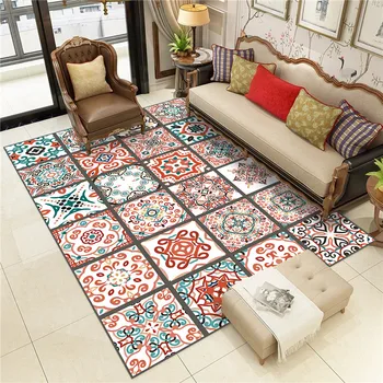 Vysoká kvalita Európskom štýle perzský štúdia koberec obývacia izba gauč deka Spálňa plná posteli mat kuchyňa non-slip koberec