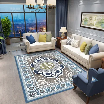 Vysoká kvalita Európskom štýle perzský štúdia koberec obývacia izba gauč deka Spálňa plná posteli mat kuchyňa non-slip koberec