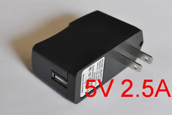 Vysoká kvalita IC program 1PCS 5V 2.5 NÁS zapojte Nabíjačku USB Napájací Adaptér s USB Nabíjačku pre Tablet PC 5V2500mA