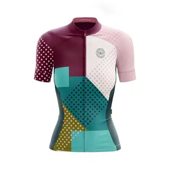 Víťazstvo Opice cyklistika dres ženy 2019 Lete Žena požičovňa nosiť Krátke rukávy Farebné oblečenie jazda Priedušné tričko