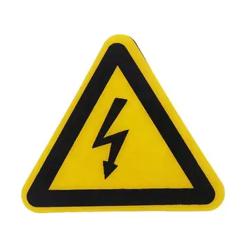 Výstražné Nálepky, Lepiace Štítky Elektrickým Prúdom Nebezpečenstvo Oznámenie Bezpečnosti 25 mm 50 mm 100 cm Nepremokavé PVC