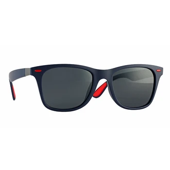 WANMEI.DS Fashion Chlap je Slnečné Okuliare Zábal Rám Polarizované slnečné Okuliare Mužov Klasický Dizajn Všetkých-Fit Zrkadlo Slnečné okuliare UV400