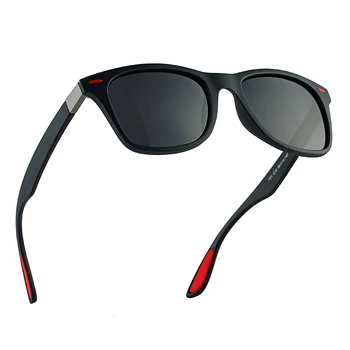 WANMEI.DS Fashion Chlap je Slnečné Okuliare Zábal Rám Polarizované slnečné Okuliare Mužov Klasický Dizajn Všetkých-Fit Zrkadlo Slnečné okuliare UV400