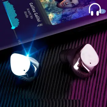 X26 TWS Bezdrôtové Slúchadlo Bluetooth 5.0 Redukcia Šumu Slúchadlá Stereo Headset, handsfree earplug s mikrofónom