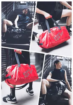 Xiao ZAPÁLIŤ módna taška cez rameno, kabelka Školenie balík, Jemné a nepremokavé 39L veľkú kapacitu Trendy taška Fitness 5076