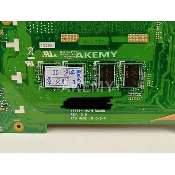 Základná doska Pre Asus X550I X550IK X550IU X550IK 2GB Grafická karta 4G RAM Notebook notebook doske doske