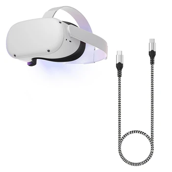 Údaj Nabíjací Kábel Pre -Oculus Quest 2 VR Headset USB 3.1 Vysokej Rýchlosti Typ N0HC 33854