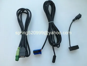 Úplne nové autorádio Micphone Mic Kábel Bluetooth Aadaptor USB kábel drôt Pre BMNW E90 X1 s BMNW Profesionálne 1sets 155024