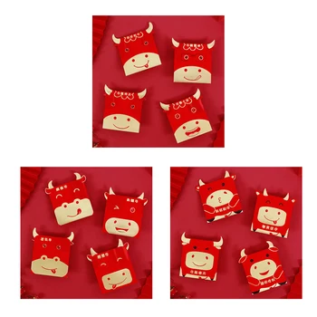 Červená Vreckový Paketové Červená Obálka Taška Červená Obálka Červená Paketové Nový Rok Osobnosti Tvorivý Šťastie, Peniaze Čínske Červené Šťastie Obálok