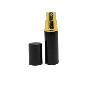 Čierna Farba, 5ml 10 ml Mini Prenosné Naplniteľné Parfum Rozprašovač Sprej Fľaše Prázdne Kozmetické Kontajnerov LX5081
