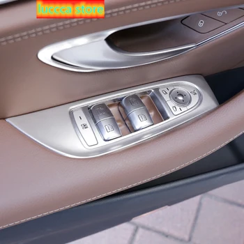(Ľavá Ruka Riadiť Len) Pre Mercedes Benz Triedy E W213 -18 Vnútorné Príslušenstvo, Výbava Ľavej Strane Disku Okno Prepnúť Tlačidlo Krytu