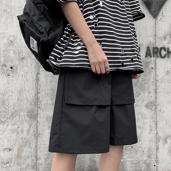 Šortky pánske voľné letné pracovné odevy kórejská verzia Hong Kong iny nohavice rýchle sušenie a príliv úplne bežné nohavice