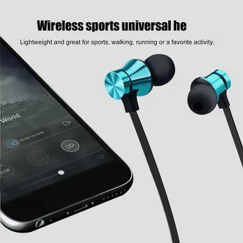 Šport Magnetické XT-11 Bluetooth Slúchadlo V4.2 Stereo Športové Nepremokavé Bezdrôtové Slúchadlá in-ear Headset s Mikrofónom pre iPhone Samsung 20228
