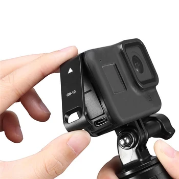 Športové Fotoaparátu, Nabíjateľná Bočné Ochranný Kryt Plastový kryt Batérie Dvere puzdro pre GoPro Hero 8 Príslušenstvo