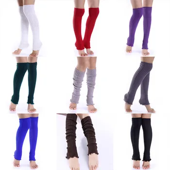 Ženy, Dievča, Zimný Long Leg Warmers Zrastov Háčkovanie Legíny, Pančuchy, Ponožky
