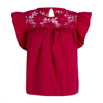 Ženy Oblečenie tričko Čipky, Háčkovanie Žena kórejský T-Shirts pre Dámy Blusas Topy Tričko slim fit Topy
