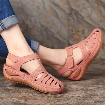Ženy Sandále Nové Letné Topánky Žena Plus Veľkosť 44 Podpätky Sandále Pre Kliny Chaussure Femme Bežné Gladiator Sandalen Dames
