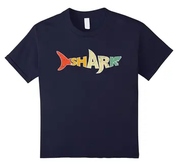 Žralok Tričko Shark Vytlačené T-Shirt Tee Tričko Bavlna Tee Skvelé Zľavy Bavlna Muži Tričko 4901